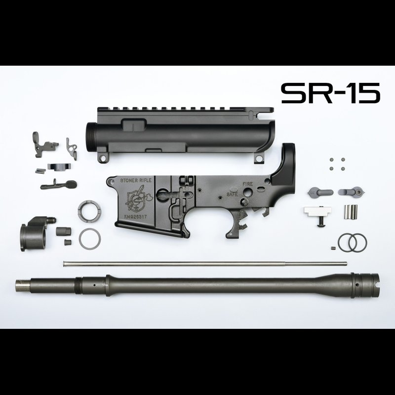 画像1: 【NBORDE受注生産品】Milling Receiver & Barrel Set For SYSTEMA PTW - KAC SR-15 E3 MOD 2 - INFINITY