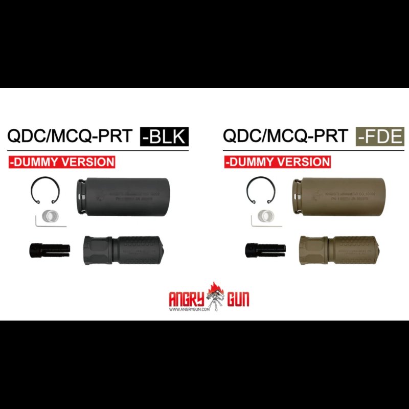 画像1: 【AngryGun】QDC/MCQ-PRT DUMMY VERSION (BLK/FDE)