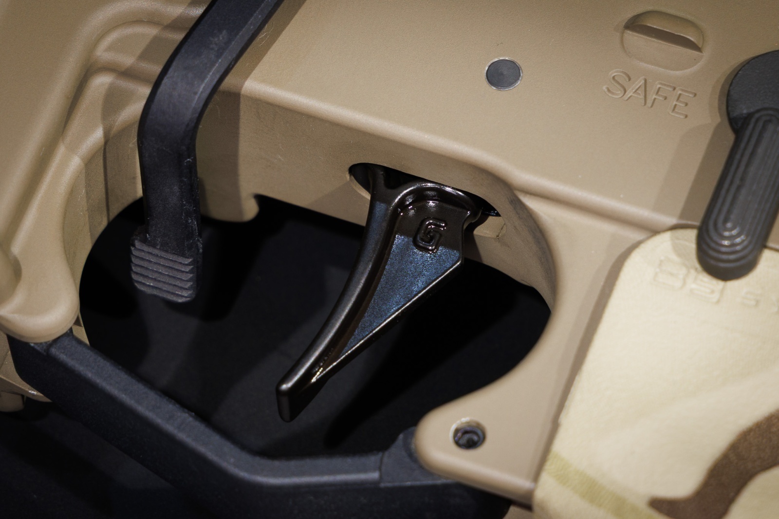 [NKG AIRSOFT PRODUCTS] GEISSELE SSA-Xタイプ ステンレストリガー