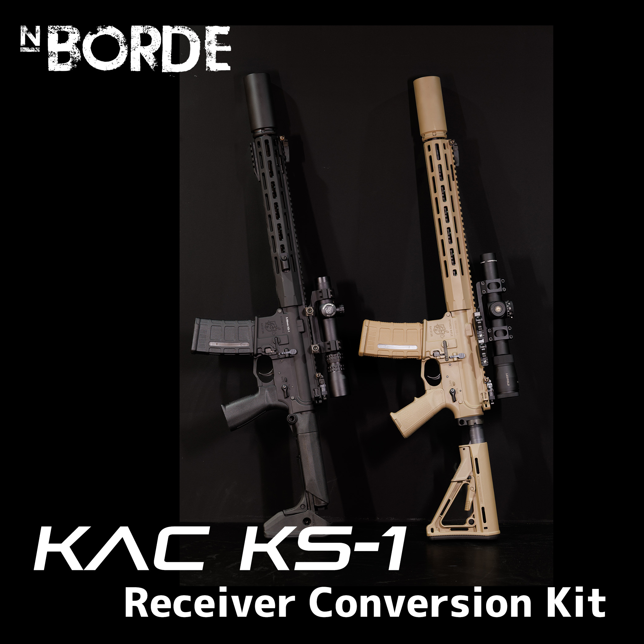 [受注生産] NBORDE【Receiver Conversion Kit For PTW KAC KS-1 】キット
