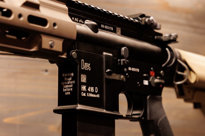 RAHG レプリカ HK416 トレポン PTW devgru aor1 セラコート - ミリタリー