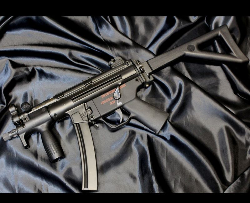 爆買い定番TW5 SYSTEMA MOVEカスタム　MP5K PTW　実物 MIDWEST ハンドガード　他付属品付き　トレポン　トレーニングウェポン(DELTA CAG DSS ) 電動ガン